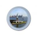 Ультратонкая светящаяся светодиодная картина с 3D эффектом D144*25mm 8W 220V (CW)